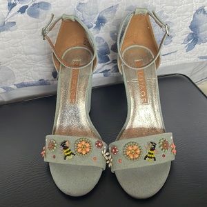 Chunky High Heeled Sandal